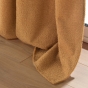 Lot de 2 Rideaux tamisant a oeillets 140 x 240 cm bouclette Wooly Camel