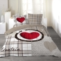 parure 3 p. 240 x 220 cm imprime 42 fils dessin place love mountain