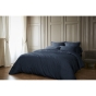 Taie de traversin 85 x 185 cm satin de bambou bambou Salomé Bleu