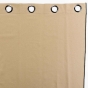 Rideau à oeillets 140 x 240 cm coton recyclé Mistraline Beige