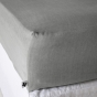 Drap Housse 180 x 200 cm en Lyocell Uni Lysandre Gris