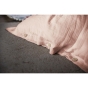 Pack gaze de coton parure de couette 260X240 cm + drap housse 160X200 + 2 taies 60x60  Rose