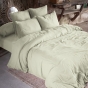 Housse de couette double gaze de coton 240 x 220 cm vert d'eau (green) Vert