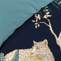 Pack parure de couette 240 x 220 cm Mistic + drap housse 140 x 190 x 30 Bleu