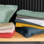 Drap plat 2 pers. 240 x 300 cm percale de coton 78 fils Nude