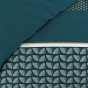 Pack parure de couette 220 x 240 cm Houston+ drap housse (140) Emeraude