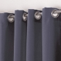 Lot de 2 rideaux spécial petites fenêtres 140 x 180 cm Essentiel Béton