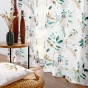 Lot de 2 Rideaux à Œillets Dilaris - 140 x 260 cm - Polyester Imprimé Feuillage