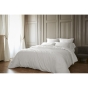 Taie de traversin 85 x 185 cm satin de bambou bambou Salomé Blanc