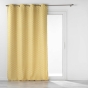Rideau a oeillets 140 x 260 cm jacquard chenille Mariella Ocre