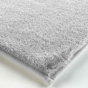 Tapis rectangle 60 x 90 cm imitation fourrure feline Gris