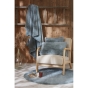 coussin déhoussable 40 x 60 cm polyester sven bleu arctique