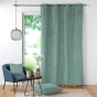 Rideau a oeillets 140 x 260 cm velours cotele uni casual Sauge