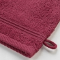 2 gants de toilette 15 x 21 cm eponge unie tendresse Rubis