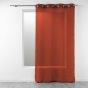 Panneau a oeillets 140 x 240 cm etamine crash telma Terracotta