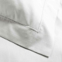 Taie d'oreiller vp 50 x 70 cm percale uni 78 fils percaline  +p. bourdon White
