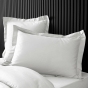 Taie d'oreiller vp 50 x 70 cm percale uni 78 fils percaline  +p. bourdon White