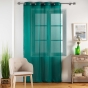 Panneau a oeillets 140 x 240 cm etamine unie etamina Emeraude
