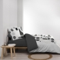 Housse de couette 240 x 220 cm coton 42 fils + 2 taies Chilipop