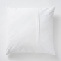 Taie d'oreiller 57 fils 63 x 63 cm jeanne coco Blanc