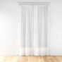 Paire droite passe tringle 2 x 70 x 240 cm maille Odilia