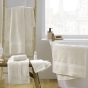 Serviette de toilette 50 x 90 cm éponge 600 gr Elegance Sable