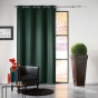 Lot de 2 Rideaux a oeillets 140 x 240 cm occultant mezzo Vert