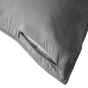 Taie d'Oreiller 50 x 70 cm en Lyocell Uni Lysandre Gris