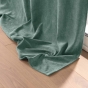 Lot de 2 Rideau tamisant 135 x 260 cm velours uni Novana Sauge