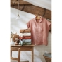 poncho enfant mixte 2/5 ans gaze de coton unie gaïa eucalyptus