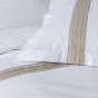 Housse de couette 240 x 220 cm + 2 taie coton 57 fils Laly