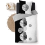 Parure de couette enfant 140 x 200 cm 100% coton 57 fils Stormi