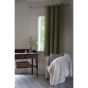 Lot de 2 Rideaux luxe occultant + isolant phonique polaire L140 x H180 cm Inuit Vert kaki