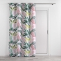 Lot de 2 Rideaux a oeillets 140 x 260 cm polyester imprimé Assana Rose