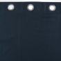 Lot de 2 rideaux occultant 140 x 260 cm Crépuscule Bleu