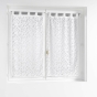 Paire droite passants 2 x 60 x 120 cm maille manon Sans