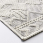 Tapis rectangle 120 x 170 cm tissé plat relief Valam
