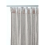 Rideau Galon Fronceur 140 x 240 cm – Double Gaze de Coton Gaïa Gris Clair
