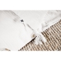 Housse de couette gaze de coton Bio 140x200 cm 1 personne Blanc