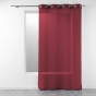 Panneau a oeillets 140 x 240 cm etamine crash telma Bordeaux