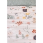 Housse de couette + 1 taie d'oreiller 140 x 200 cm coton 57 fils Polisson