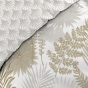 Pack housse de couette 260 x 240 cm  percale 78 fils Melisse + DH 160x200 cm Sable