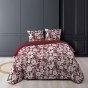 Pack parure de couette 240 x 220 cm Milady + drap housse 140 x 190 x 30 Gris