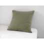 Taie d'oreiller en double gaze de coton – 60 x 60 cm – Gaïa Romarin
