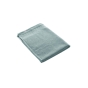 Tapis de bain 50 x 70 cm coton 600 gr Garance bleu glacier