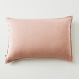 Taie d'Oreiller 50 x 70 cm en Lyocell Uni Lysandre Vieux Rose