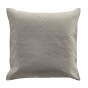 Couvre lit 2p mat.+2 hc 60x60 220 x 240 cm microfibre unie romane Gris