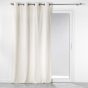 Lot de 2 Rideau à oeillets 140 x 260 cm velours côtelé Casual Naturel