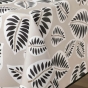 Nappe rectangle 150 x 240 cm polyester imprime Alma Noir