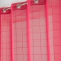 Panneau a oeillets 140 x 240 cm voile sable fantaisie eulalie Rouge